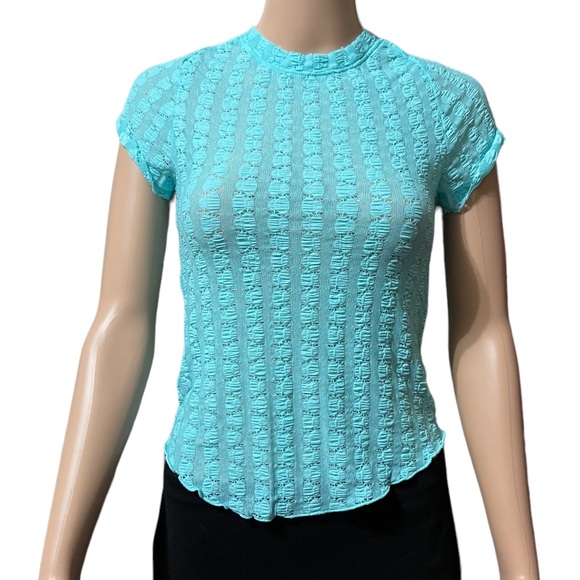 Free People Textured Tee Size XS NWoT - Picture 1 of 11
